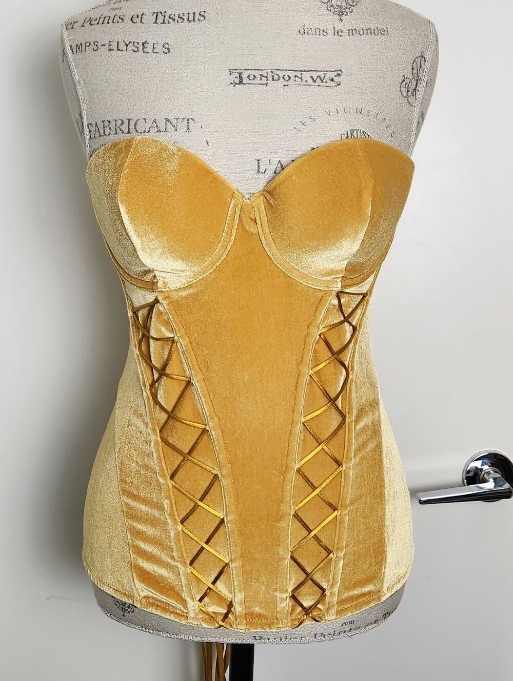 Savage X Fenty Velvet Vixen Corset Top